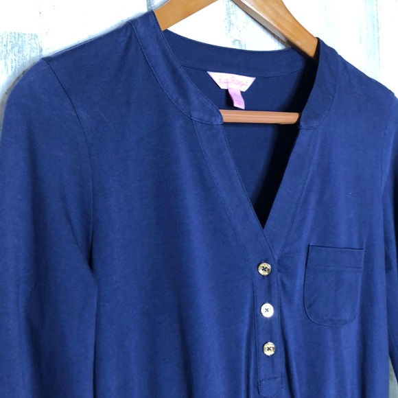 Lilly Pulitzer Beckett shirt dress EUC - Picture 3 of 6